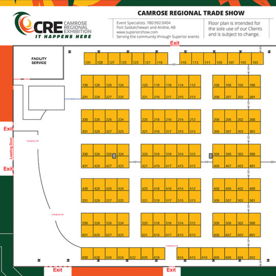 CRETradeShowLayoutthumbnail Camrose Regional Exhibition