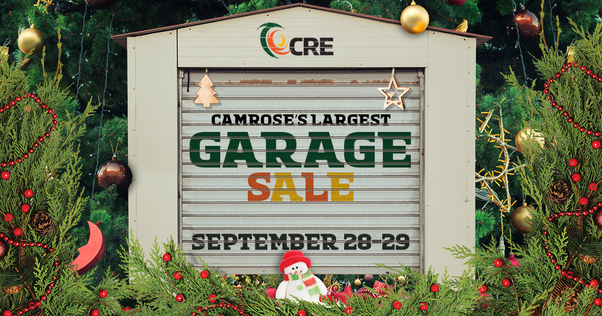 Camrose’s Largest Garage Sale Camrose Regional Exhibition