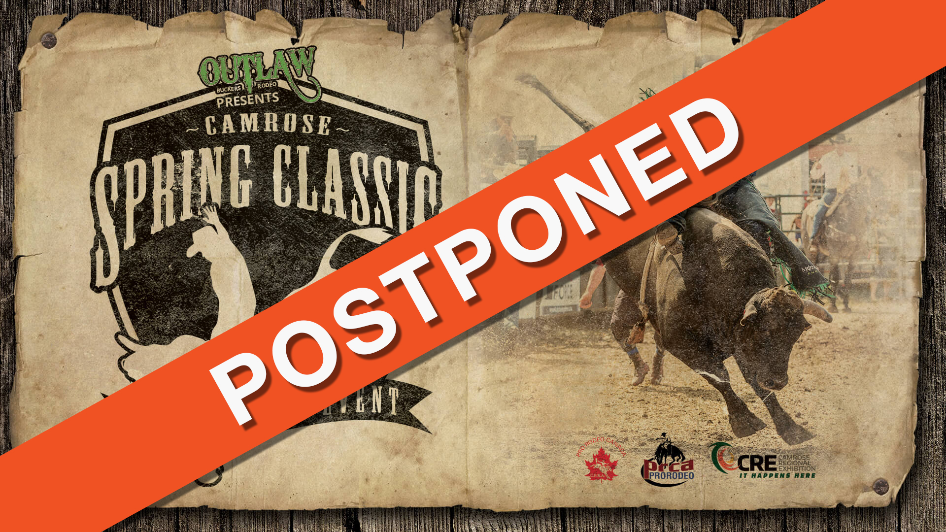 springclassicrodeopostponed Camrose Regional Exhibition