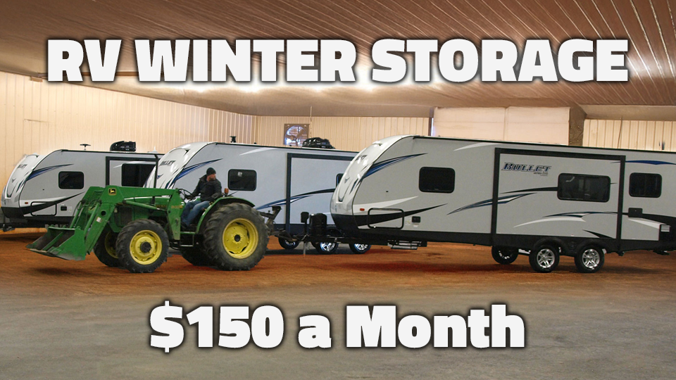 CRE Indoor RV Winter Storage